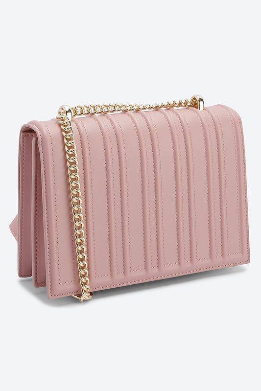 Chain Strap Pink Messenger bag