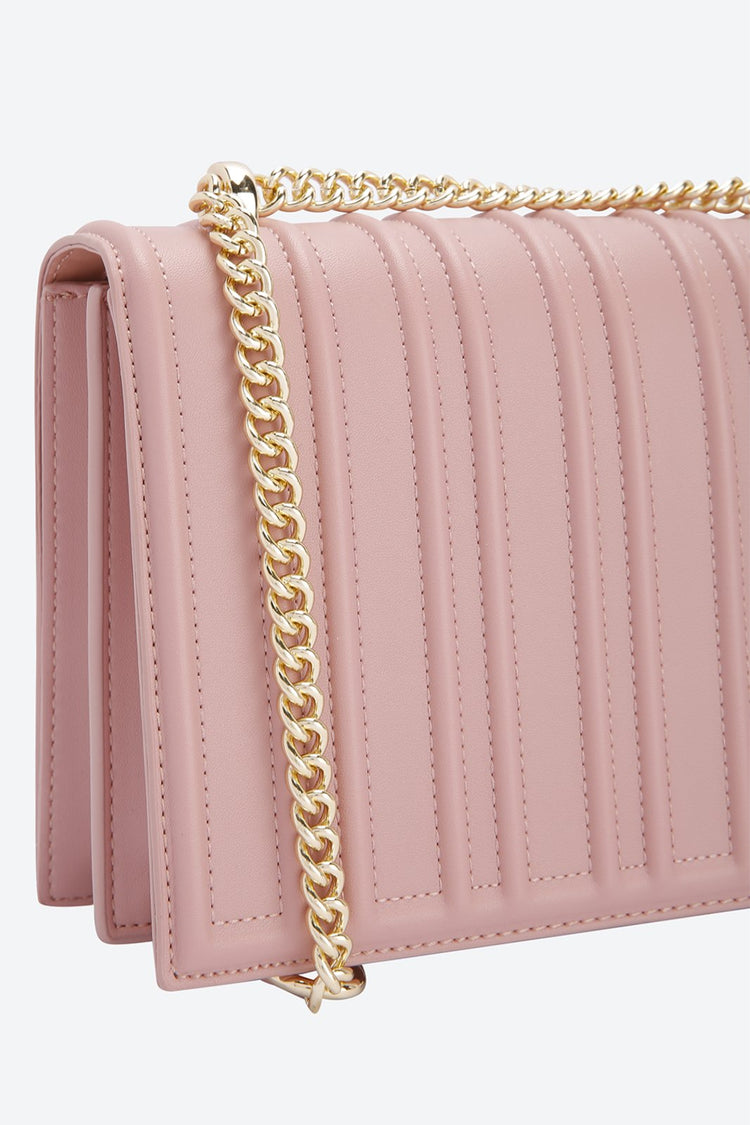 Chain Strap Pink Messenger bag