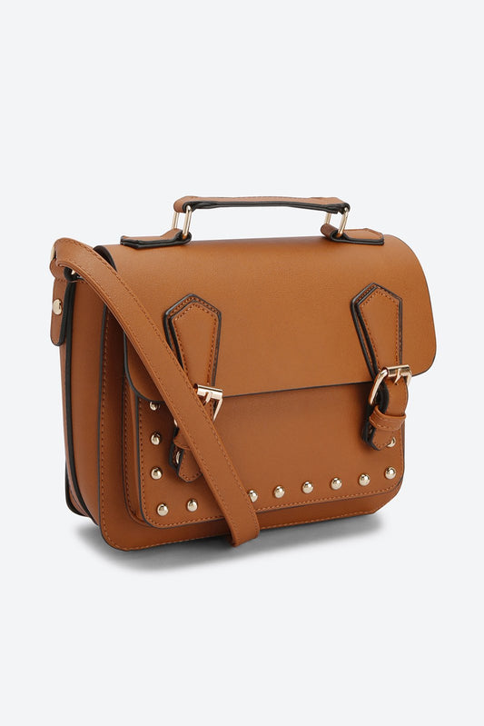 Front Flap Brown Messenger bag